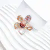 Acessórios de Cabelo Flor de Acrílico Bolinhas Estilo Hong Kong Retrô Presilhas de Cabelo Brincos Capa de Celular Crocs Acessórios para Joias DIY