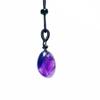 Colgante de Grava de Cristal Natural Piedra en Bruto Pulida Grava Acompañante Varios Materiales Collar de Cristal Venta al por Mayor para Hombres y Mujeres