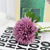 Personalizado de fábrica bola única crisântemo pingue-pongue crisântemo dente-de-leão casamento salão de casamento adereços de decoração cebola simulação flor artificial
