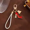 Novo Presente de Dia dos Namorados Chaveiro Pingente de Coração Toque de Luxo Corrente de Celular Pingente de Bolsa de Coração Acessório Criativo