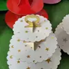 Suporte para bolo de três camadas em forma de estrela e lua bronzeadora, suporte para sobremesas de festa de aniversário, suporte para lanches, pode fazer qualquer estilo