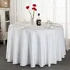 Toalha de Mesa de Hotel Cor Sólida Espessada Tecido Restaurante Hotel Mesa de Jantar Toalha de Mesa para Conferência Toalha de Mesa Redonda Grande Toalha para Mesa de Centro Atacado