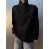 Moletom Estiloso Masculino Solto Estilo Old Money, Nova Blusa de Manga Longa para Primavera e Outono, Camisa Base Tendência Americana