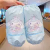 Mangas Protetoras Infantis Anti-Sujeira Sanrio com Bordado de Desenho Animado, Estilo Coreano, Protetores de Manga Unissex para Bebê, Outono Anti-Manchas