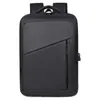 Mochila de Negocios Minimalista Transfronteriza con Múltiples Compartimentos para Viajes Cortos, Bolso Impermeable para Laptop de Negocios para Hombre con Logo