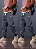 Venta al por mayor del fabricante Pantalones Jogger Casuales Ajustados Nuevos para Hombre Marca de Tendencia Ins Pantalones Deportivos Sueltos Largos con Puño de Tendencia