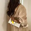 Bolso de Mano Cuadrado Pequeño de Moda Transfronterizo, Nuevo Estilo de Alto Valor, Bolso Kelly de Lujo Ligero para Mujer, Bolso de Hombro y Cruzado de Gama Alta