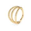 Amazon Twist Aço Inoxidável Piercing Argola Nariz Argola Fechada Argola Espiral Contínua Brincos Argola Multifuncional Atacado