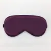 Nueva Máscara para Ojos para Dormir de Seda Imitación de Doble Cara, Máscara para Ojos de Viaje con Hebilla de Ajuste Elástico que Bloquea la Luz, Máscara para Ojos de Belleza Transpirable de Color Sólido