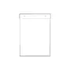 Caja con Ranuras para Tarjetas Base Blanca Impermeable de Acrílico A4 Transparente a Prueba de Polvo y Lluvia Plexiglás de Doble Capa Tablero de Exhibición Hecho a Medida