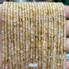 2mm 3mm 4mm Piedra Natural Facetada Bolas Pequeñas Cortadas Facetadas Cuentas Sueltas Accesorios para Joyería DIY Pulsera con Cuentas Collar Al por Mayor