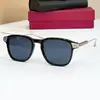2026 Nueva Moda Diseñador Cartier Lujo Cuadrado Gafas de Sol para Conducir para Hombres, Gafas de Sol para Foto de Vacaciones para Mujeres 0611