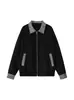Chaqueta Casual de Estilo Americano con Bloques de Color, Corte Holgado para Hombre, Otoño 2026, Ropa Exterior Elegante y Versátil