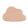 Palitos para Dentición de Madera de Haya de Fábrica con Agujeros para Manualidades con Cuentas, Decoración del Hogar, Pulseras para Dentición con Componentes de Madera