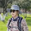 Chapéus de Proteção Solar de Verão para Homens e Mulheres, Chapéus de Proteção Solar para Acampamento e Trilhas Estilo Montanha, Chapéus de Pescador Antivibração para Montanhismo ao Ar Livre, Chapéus de Pesca