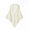 Desejo AliExpress Amazon eBay monocromático malha cardigan xale cachecol ar condicionado sala ombreira quente xale mulheres