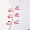 Taladro para uñas de nuevo estilo, hielo transparente, lindo, dibujos animados, joyería, estrella japonesa, muñeco de dibujos animados, decoración de taladro para uñas de resina DIY