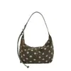 Bolso de mano de lunares de nicho estilo coreano para mujer, nuevo modelo de moda 2026 de gran capacidad para el día a día, bolso cruzado casual tipo dumpling