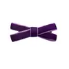 En stock otoño e invierno terciopelo con pasador de lazo niña dulce flequillo clip lateral al por mayor transfronterizo pequeño floral flequillo accesorios para el cabello