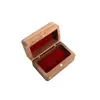 Nueva caja de embalaje para gemelos transfronteriza caja de regalo de madera maciza nogal negro norteamericano almacenamiento de gemelos caja de regalo para joyas caja de regalo pequeña