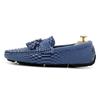 Comercio Exterior Talla Grande 47 Zapatos Doug para Hombre Jóvenes Zapatos de Moda Patrón de Cocodrilo Borla Casuales Zapatos de Cuero Zapatos para Conducir Zapatos Perezosos Zapatos de Hombre