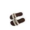 Sandalias Planas de Verano para Mujer Estilo Francés con Hebilla Retro para Uso en Exteriores, Sandalias Deslizantes Versátiles de Suela Suave