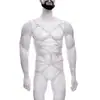 Bambú como ropa Europa y Estados Unidos paquete SM transfronterizo tentación arnés sexy hueco traje divertido para hombre NZN0032