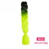Xuchang en stock, trenza de doble color, trenza jumbo, peluca africana, trenza sucia, trenza degradada, cabello, venta al por mayor