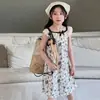 Vestido de Niña Verano Delgado Camisón Falda de Encaje Estilo Nuevo Niños Princesa Niña Pequeña Bebé Vestido de Tirantes