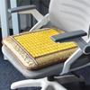 Cojín de Verano Cojín de Hielo Cojín para Silla Silla de Oficina Taburete Trasero Transpirable Verano Esterilla de Mahjong Cojín de Asiento de Bambú