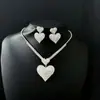 Colar personalizado transfronteiriço moda colar de amor versátil joia de colar feminina doce cravejada de diamantes moda