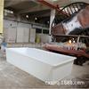 Quadrado Barril AquacuLture PLástic 3000L Push Cloth Inner GaLL Espessado PE Food Grade 3m Long Water Tank Atacado