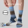 Calcetines Casuales de Punto Otoño-Invierno Nuevo Estilo Bloque de Color Gradiente Rayados de Moda Coreanos Ins Calcetines de Algodón Sin Costuras Calcetines de Media Pantorrilla para Mujer