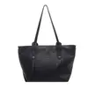 Bolso tote de gran capacidad para mujer 2026, bolso de mano sencillo para el trabajo y los desplazamientos, bolso de hombro versátil tejido