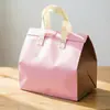 Bolsa aislante de papel de aluminio, logo personalizado, bolsa aislante para llevar, bolsa de entrega en cadena de frío, bolsa de embalaje para alimentos, engrosada