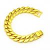 Jóias DIY Corrente Cubana de Liga 15mm Colar Brilhante Elo Cubano Oval Masculino Fivela de Relógio Hip Hop