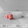 Jiahuimei molde de cachorro filhote vela aromaterapia molde de silicone diy animal fofo apertar música