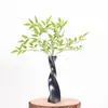 Planta Verde Artificial Nandina Bambú Ramo Nuevo Estilo Chino Decoración Interior Hogar Arreglo Floral Adorno Floral Planta Biónica Paisajismo