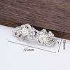 Clip para chal europeo y americano vintage clip para suéter hebilla de bufanda de diamantes para mujer clip para bufanda de cuello fijo antiluz accesorios de aleación
