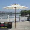 Sombrilla de Exterior, Sombrilla de Patio, Sombrilla de Sol, Sombrilla para Puesto de Campamento, Sombrilla de Jardín con Columna Central para Protección Solar, Sombrilla de Playa de Ocio con Manivela
