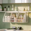 Gabinete de pared caja de pañuelos caja de almacenamiento de toallas de mano estante caja colgante gabinete de espejo caja de pañuelos debajo del cajón portapañuelos de baño colgante