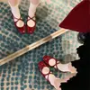 Zapatos Planos de Ballet para Mujer de Verano, Estilo Francés, Cuadrados de Punta Baja, con Lazo, Cómodos, Color Negro, Mary Janes