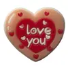 Figura 3D de goma blanda de PVC de doble cara en forma de corazón, superventas transfronteriza, bolígrafo divertido para estudiantes, punta y capuchón desde la fábrica de origen