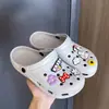 Sandalias zuecos para mujer ins antideslizantes 2022 nuevo estilo sandalias de media pantufla de punta cerrada para playa estilo perezoso para uso exterior en verano para mujer