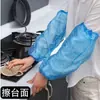Mangas Desechables, Impermeables, a Prueba de Aceite, Resistentes a las Manchas, Resistentes al Desgaste, Mangas de PE Extendidas y Engrosadas, Mangas Protectoras para Uso Doméstico, para Salones de Uñas
