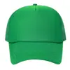 Chapéu de Sol, Boné Trucker, Boné de Voluntário, Boné de Mesh Esponjoso Personalizado com Texto Estampado, Aba Larga, Aba Larga, Quebra-Sol