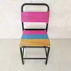 Máquina de coser de puntada recta silla con respaldo transpirable para disipación de calor protección lumbar para silla silla de trabajo de verano para empleado taburete transpirable fabricante