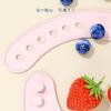 Babador de Silicone para Bebê Comer Impermeável Super Macio Babador Grande para Saliva Infantil Sem Lavagem Fácil de Limpar