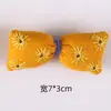 Acessórios de Flor de Cinco Pétalas Estilo Chinês Novo DIY para Primavera e Verão Acessórios de Tecido Broche de Morango Fofo com Laço