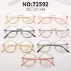 Montura de Gafas Retro Comercio Exterior Volumen de Ventas Ocio India Medio Oriente Europa y América Duradero Barato Aleación Versátil 72592